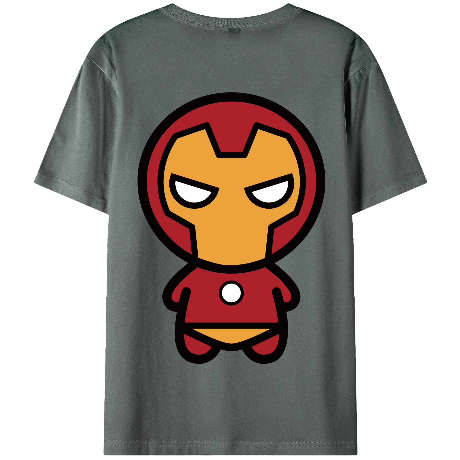 （画像用） アベンジャーズ The Avengers 綿100％半袖Tシャツ（背面プリント）
